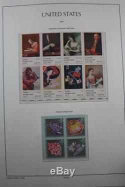 États-unis États-unis 1974-2014 Specialized 8 Album Stamp Collection Usd 4500 Face