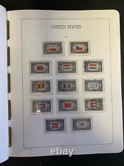 États-unis Stamp Collection Hingless Lighthouse Album, 1933-1977, Jfz