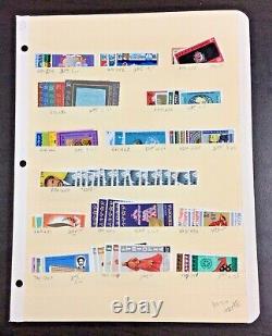 Ethiopia Collection 1965-1977 Mint Never Hinged 5 Pages 300+ Timbres