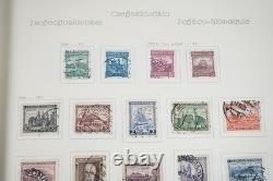 Europe 1870-1950 Collection de plus de 1 000 timbres usagés stockés dans un album