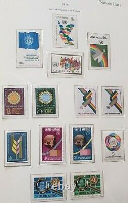 Exc. Stamps De Collection Nh United Nation Un 640 Menthe Dans Un Album