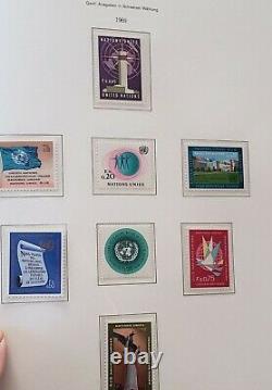 Exc. Stamps De Collection Nh United Nation Un 640 Menthe Dans Un Album