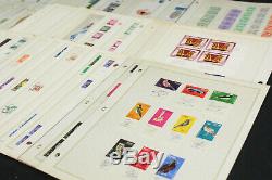 Excellente Collection De Timbres Israéliens Lot De Pages D'albums Avec Mnh, Blocs, Onglets, Fdc, ++