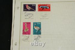 Excellente Collection De Timbres Israéliens Lot De Pages D'albums Avec Mnh, Blocs, Onglets, Fdc, ++