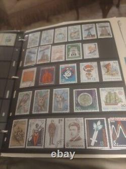 Exquise collection de timbres du monde entier et thématiques. Brillants. Inhabituel. HCV