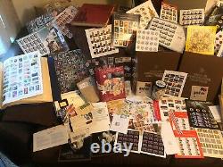 Extra Grand Stamp Collection Vente 18,6 Livres