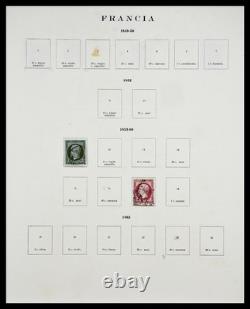 FRANCE 1853-1983 MH dans la collection de timbres Philos Album