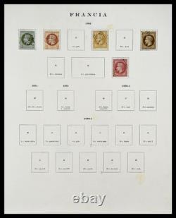 FRANCE 1853-1983 MH dans la collection de timbres Philos Album