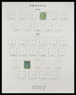 FRANCE 1853-1983 MH dans la collection de timbres Philos Album