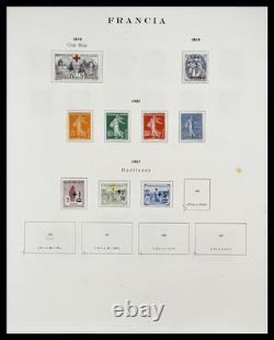 FRANCE 1853-1983 MH dans la collection de timbres Philos Album