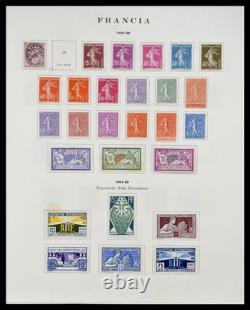 FRANCE 1853-1983 MH dans la collection de timbres Philos Album