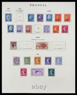 FRANCE 1853-1983 MH dans la collection de timbres Philos Album