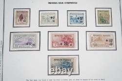 FRANCE 1900-1940 COLLECTION DE PLUS DE 400 TIMBRES NEUFS STOCKÉS DANS UN ALBUM BRIMONT