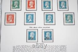 FRANCE 1900-1940 COLLECTION DE PLUS DE 400 TIMBRES NEUFS STOCKÉS DANS UN ALBUM BRIMONT
