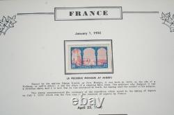 FRANCE 1900-1940 COLLECTION DE PLUS DE 400 TIMBRES NEUFS STOCKÉS DANS UN ALBUM BRIMONT