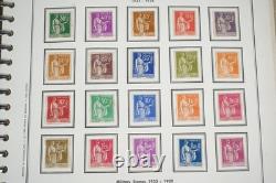 FRANCE 1900-1940 COLLECTION DE PLUS DE 400 TIMBRES NEUFS STOCKÉS DANS UN ALBUM BRIMONT