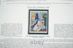 FRANCE ANNÉES 1960-1970 COLLECTION DE TIMBRES D'ART NEUFS ET CARTES MAXIMUM DANS UN ALBUM