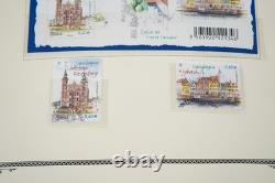 FRANCE ANNÉES 2010 COLLECTION DE 850 TIMBRES D’OCCASION CONSERVÉS DANS UN ALBUM SCOTT