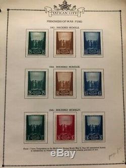 Fantastique Vatican Album Collection Stamp Lot Mxe