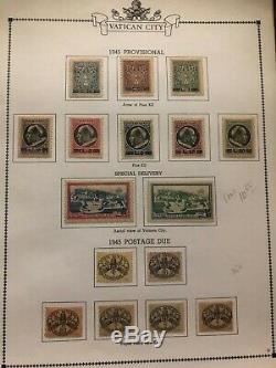 Fantastique Vatican Album Collection Stamp Lot Mxe