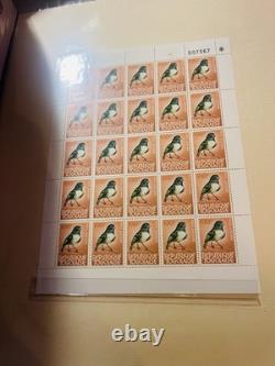 Faune du Monde 35+ Feuilles Vingt Mint Collection de Timbres Incroyable Collectionnable