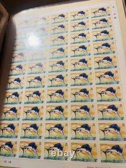 Faune du Monde 35+ Feuilles Vingt Mint Collection de Timbres Incroyable Collectionnable