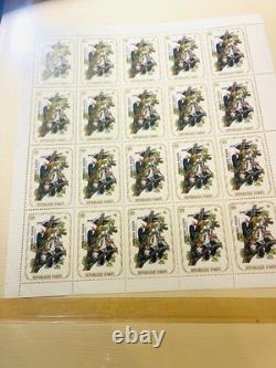 Faune du Monde 35+ Feuilles Vingt Mint Collection de Timbres Incroyable Collectionnable