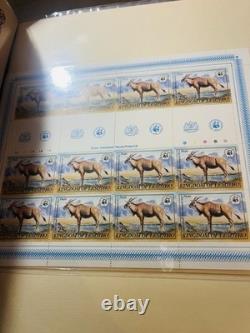 Faune du Monde 35+ Feuilles Vingt Mint Collection de Timbres Incroyable Collectionnable