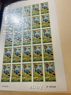 Faune du Monde 35+ Feuilles Vingt Mint Collection de Timbres Incroyable Collectionnable