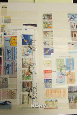 Finlande Potent Stamp Collection & Used Stock En Album