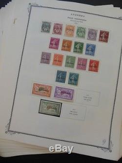 Francais Andorre Belle Collection Principalement Mint Sur Les Pages De L'album 1931-1974