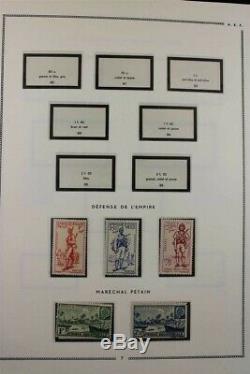 Français France Colonies Fea Aof Mh / Mnh 1937-1958 Moc Album Collection Stamp