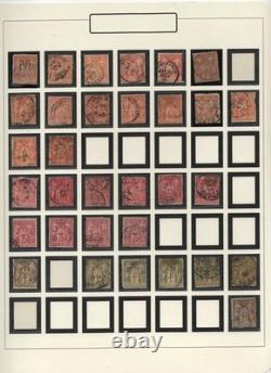 France 1876-1924 Grande collection spécialisée sur 10 pages d'album