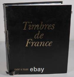 France 1941-1978 Collection de plus de 1 550 timbres tous neufs dans un album Yvert et Tellier