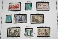 France 1941-1978 Collection de plus de 1 550 timbres tous neufs dans un album Yvert et Tellier
