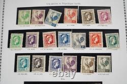 France 1941-1978 Collection de plus de 1 550 timbres tous neufs dans un album Yvert et Tellier