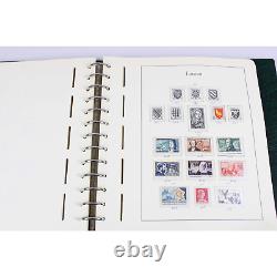 France, Collection de 1945 à 1969 Incomplète, Nouveaux Timbres/ Album Leuchtturm