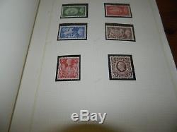 GB Collection Mint Stamps (1935-1980) Dans L'album Blanc Simplex