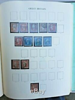 GB Pre Décimal Collection In Green Stamp Windsor Sg Album 1840 1970