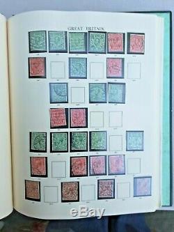 GB Pre Décimal Collection In Green Stamp Windsor Sg Album 1840 1970