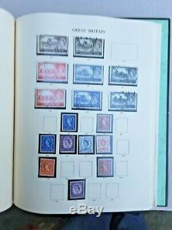 GB Pre Décimal Collection In Green Stamp Windsor Sg Album 1840 1970