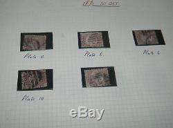 GB Stamps Collection (1870 1967) Dans L'ancien Album