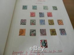 GB Stamps Collection (1870 1967) Dans L'ancien Album