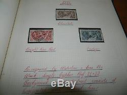 GB Stamps Collection (1870 1967) Dans L'ancien Album