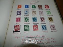 GB Stamps Collection (1870 1967) Dans L'ancien Album