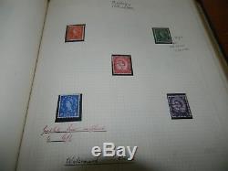 GB Stamps Collection (1870 1967) Dans L'ancien Album