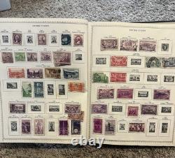 GRAND ALBUM DE TIMBRES-POSTE DU MONDE ENTIER BIEN REMPLI, DES MILLIERS DE TIMBRES DE PLUS DE 100 PAYS