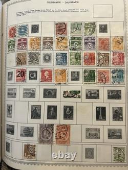 GRAND ALBUM DE TIMBRES-POSTE DU MONDE ENTIER BIEN REMPLI, DES MILLIERS DE TIMBRES DE PLUS DE 100 PAYS