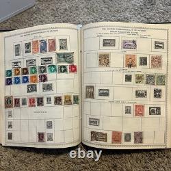 GRAND ALBUM DE TIMBRES-POSTE DU MONDE ENTIER BIEN REMPLI, DES MILLIERS DE TIMBRES DE PLUS DE 100 PAYS