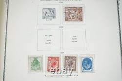 GRANDE-BRETAGNE 1840-1980 COLLECTION DE 1 950+ TIMBRES NEUFS ET USAGÉS DANS UN ALBUM SCOTT